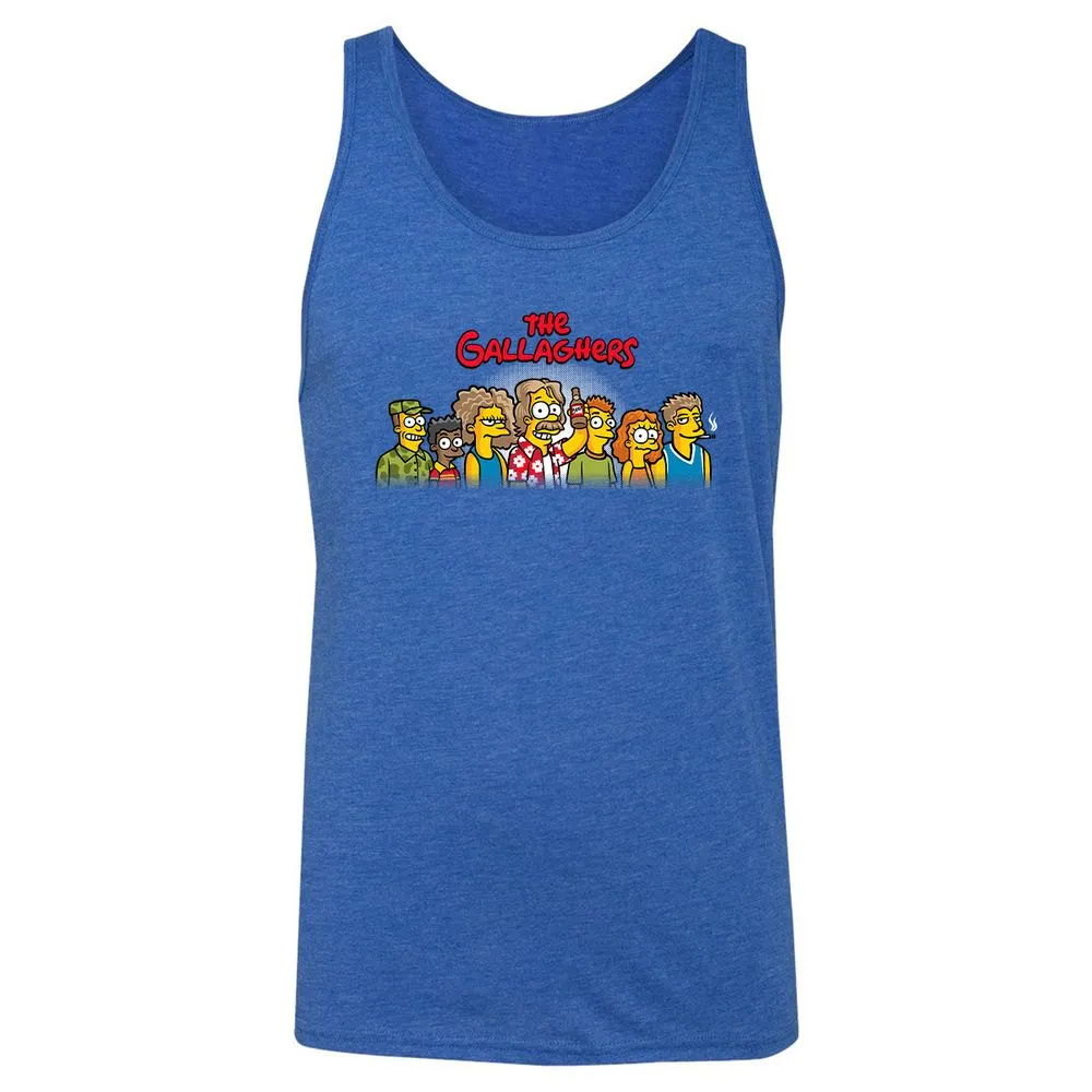 Unisex Jersey Tank - 8NFTHVG7 - True Royal Triblend - 12