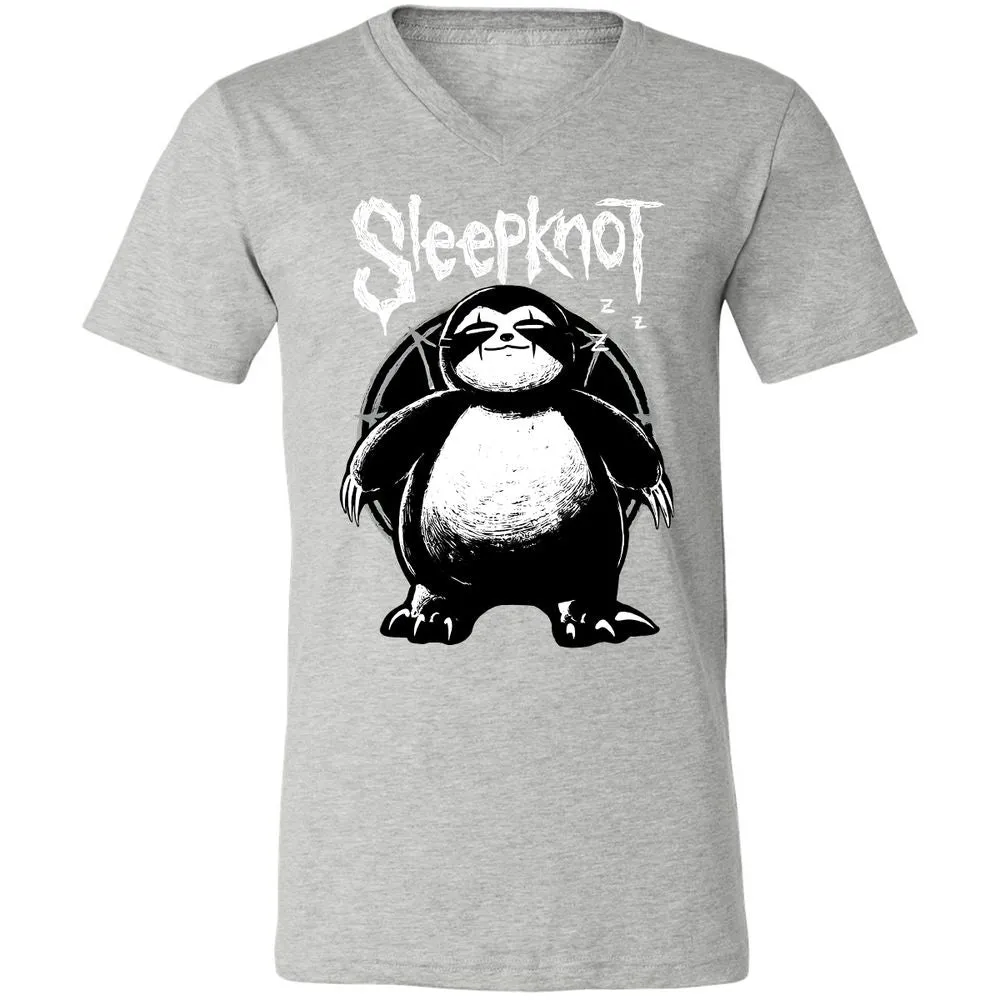 Unisex V-Neck T-Shirt - 6S35ZWNN - Athletic Heather - 7