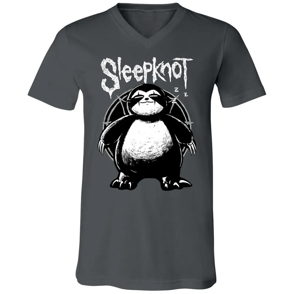 Unisex V-Neck T-Shirt - 6S35ZWNN - Asphalt - 12