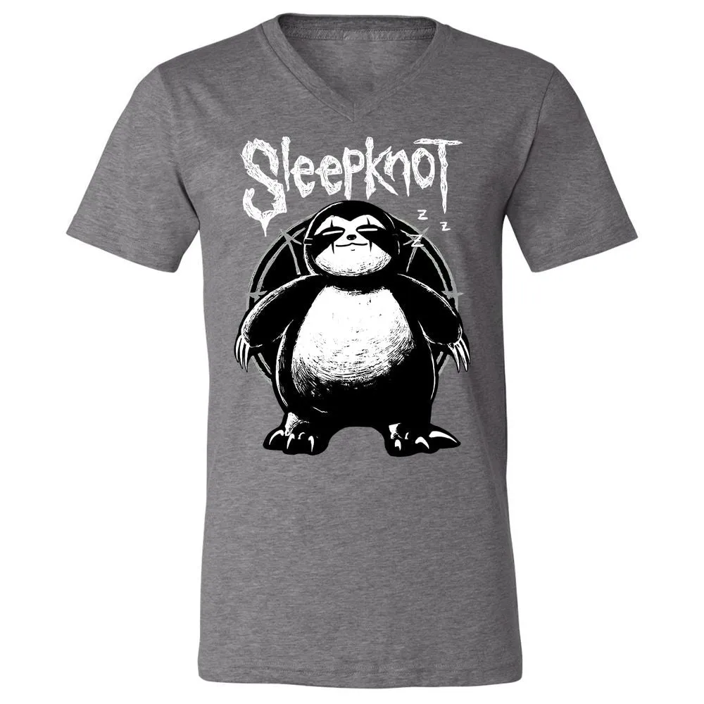 Unisex V-Neck T-Shirt - 6S35ZWNN - Deep Heather - 13