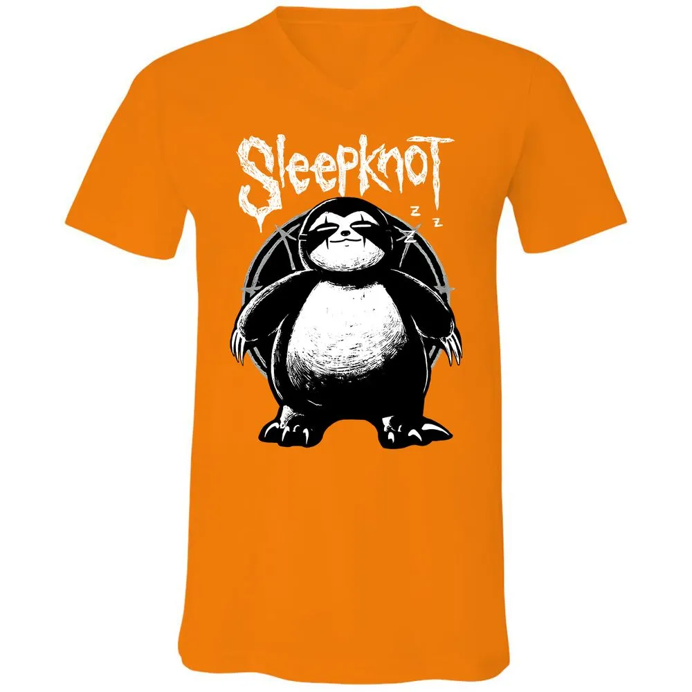Unisex V-Neck T-Shirt - 6S35ZWNN - Orange - 11