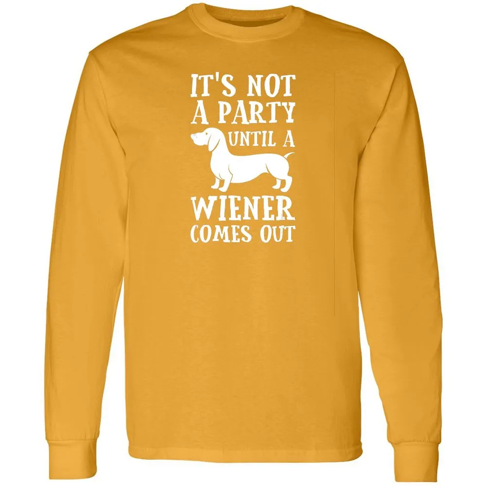 Long Sleeve T-Shirt - W2PHJK3X - Gold - 9