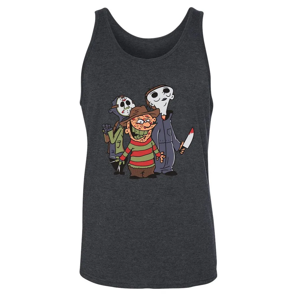 Unisex Jersey Tank - 9291XXEJ - Dark Grey Heather - 6