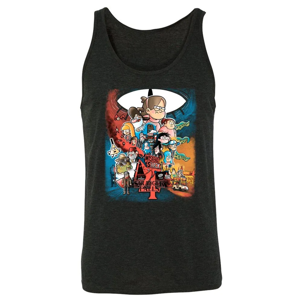 Unisex Jersey Tank - FD8GGYBC - Charcoal Black Triblend - 5