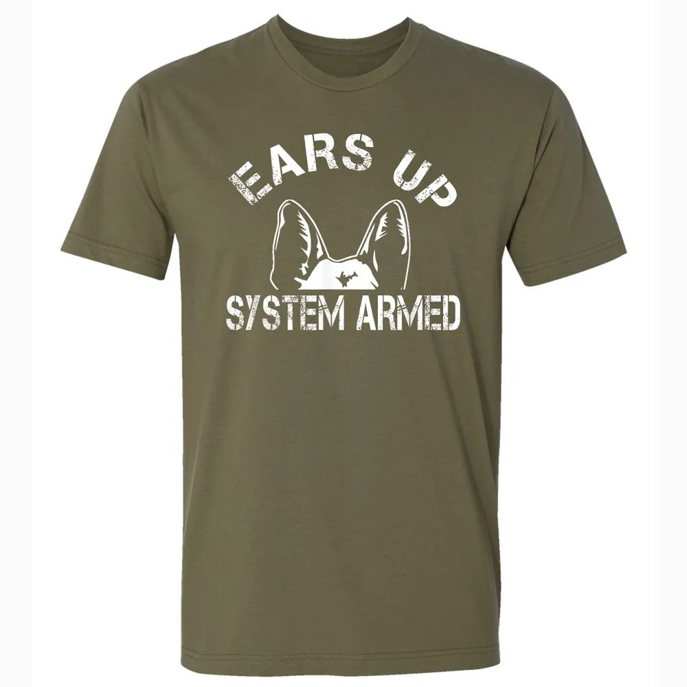 Premium Unisex T-Shirt - RM2FHQZ5 - Military Green - 5