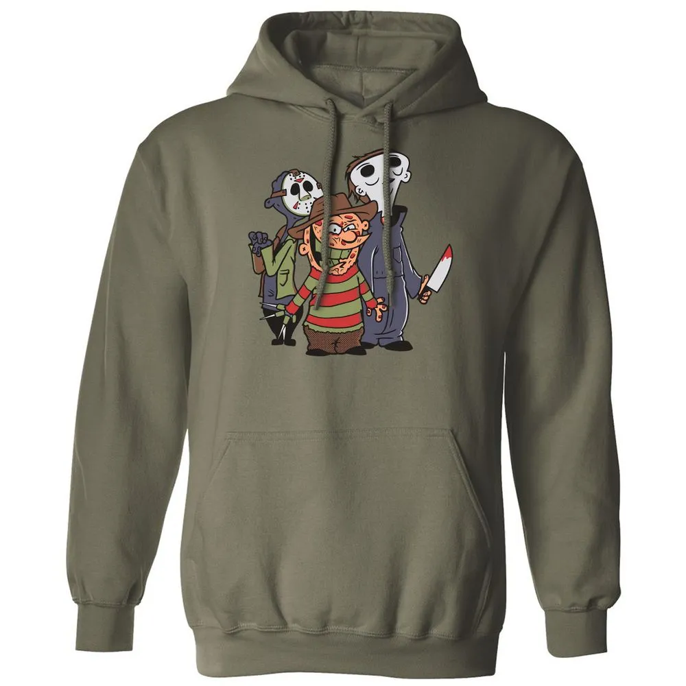 Classic Unisex Hoodie - DJEGFKGT - Military Green - 4