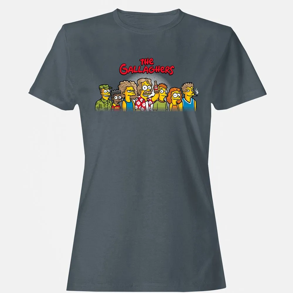 Women's T-Shirt - LXY6QZCQ - Charcoal - 3