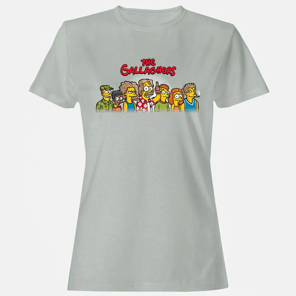 Women's T-Shirt - LXY6QZCQ - Ash - 2