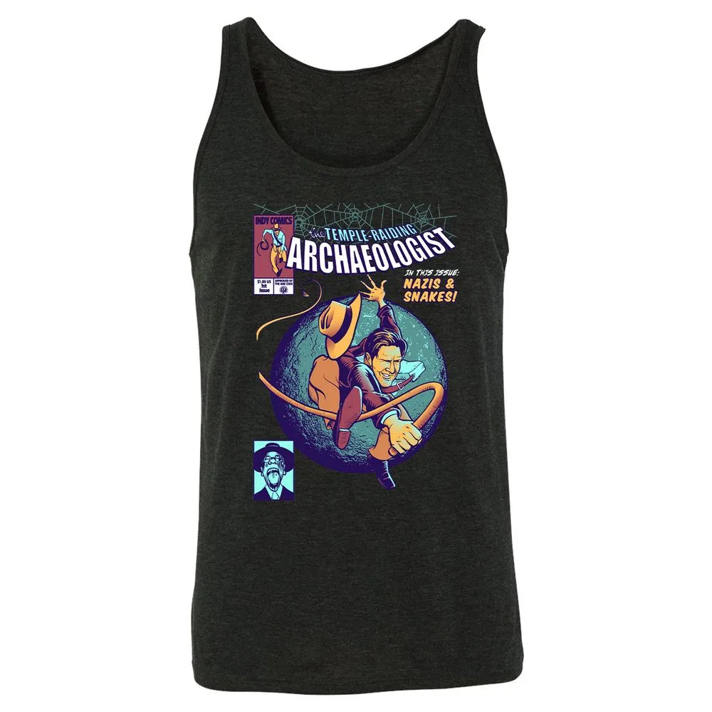 Unisex Jersey Tank - KTVCXCXT - Charcoal Black Triblend - 5
