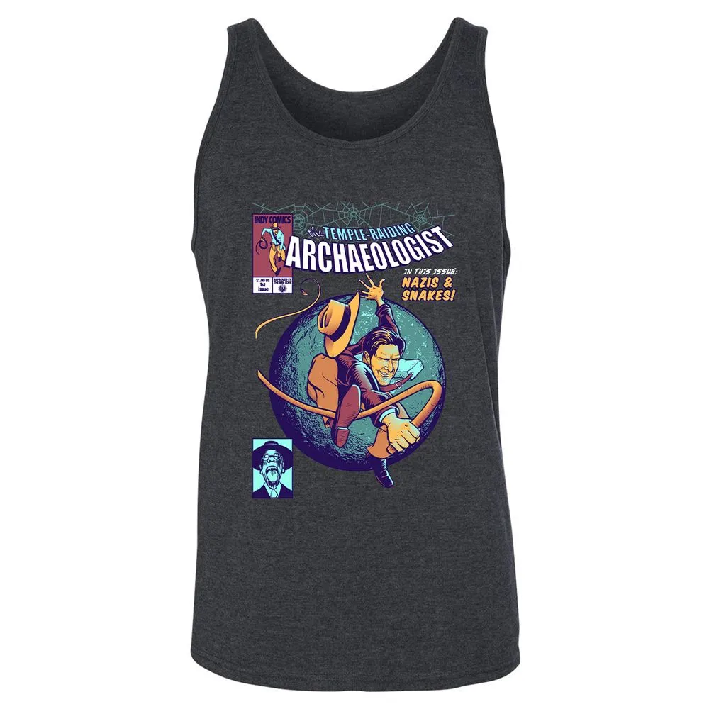 Unisex Jersey Tank - KTVCXCXT - Dark Grey Heather - 6