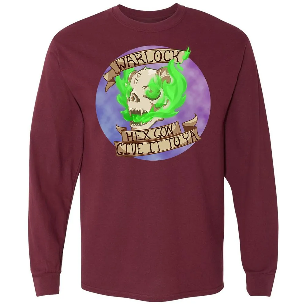 Long Sleeve T-Shirt - 6E19K3A9 - Maroon - 11