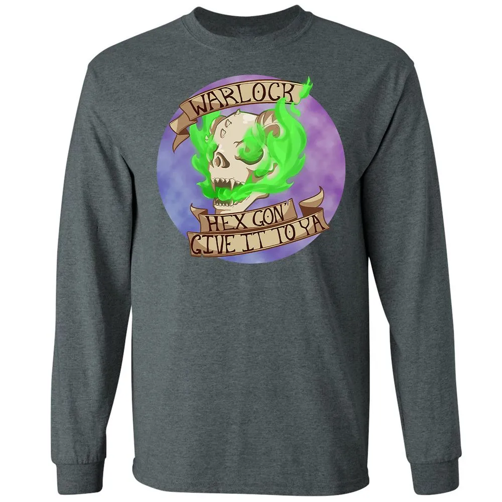 Long Sleeve T-Shirt - 6E19K3A9 - Dark Heather - 15