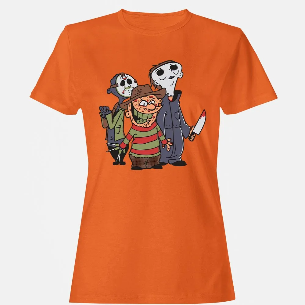 Women's T-Shirt - SL797E1Q - Orange - 11