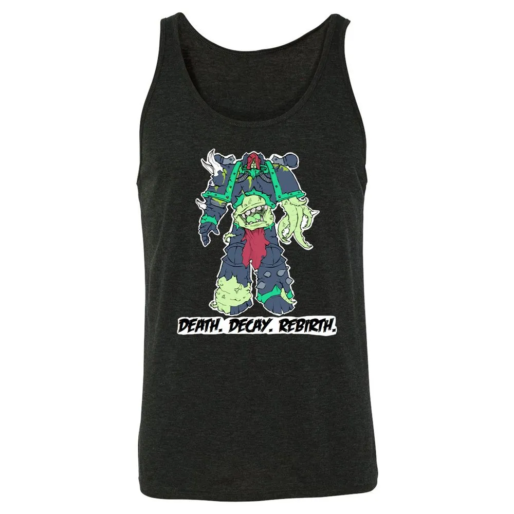 Unisex Jersey Tank - CZUK61FB - Charcoal Black Triblend - 5