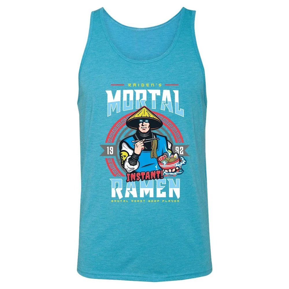 Unisex Jersey Tank - JDXXXM3D - Aqua Triblend - 3