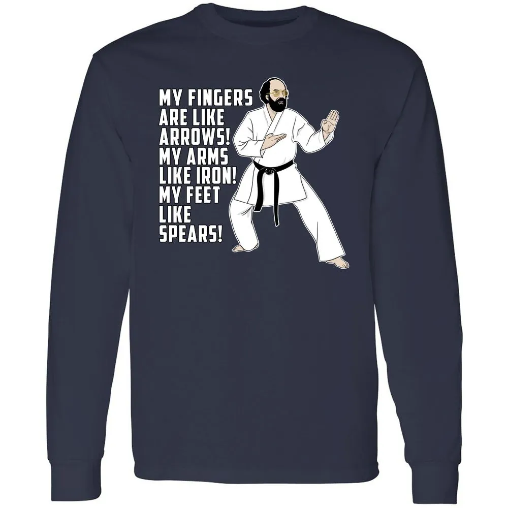 Long Sleeve T-Shirt - YVR1RSG4 - Navy - 2