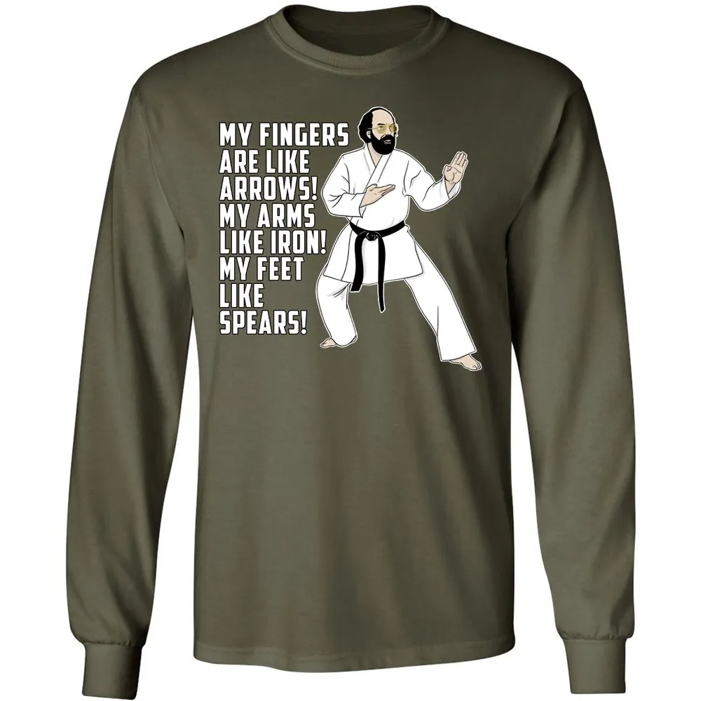 Long Sleeve T-Shirt - YVR1RSG4 - Military Green - 16