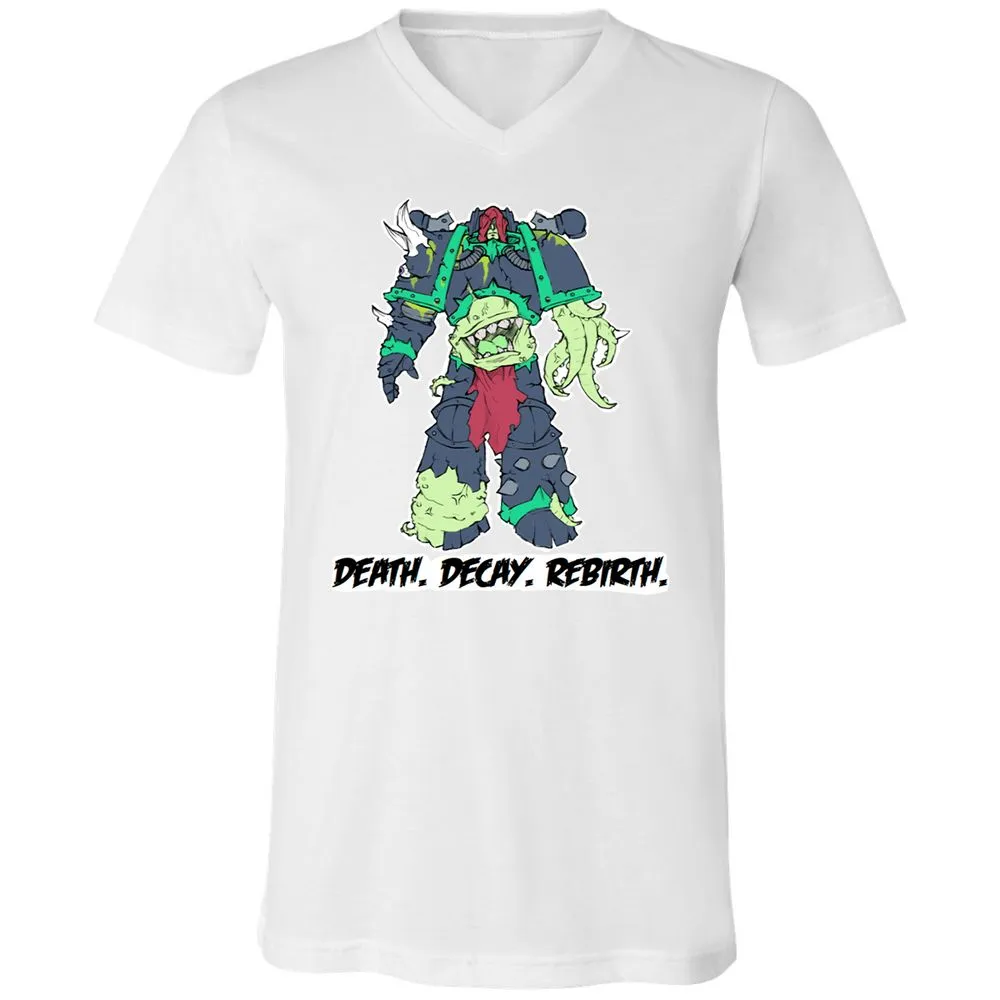 Unisex V-Neck T-Shirt - USC86S7Q - White - 5