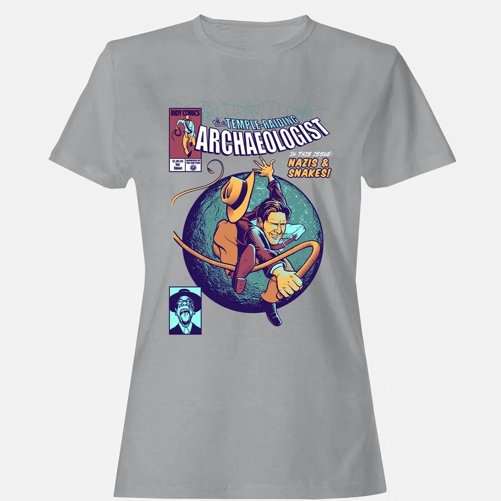 Women's T-Shirt - T7MQZX6J - Sport Grey - 15