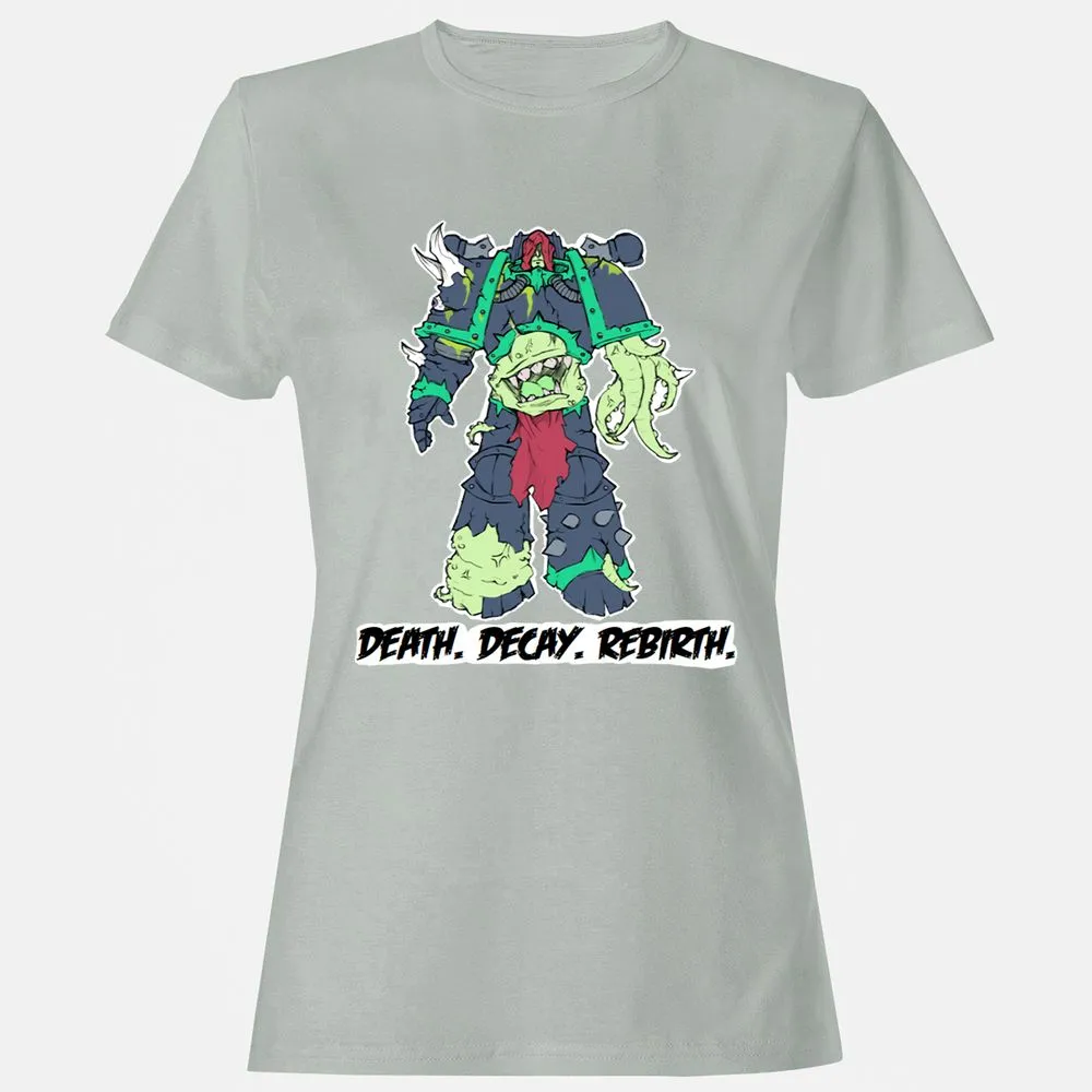 Women's T-Shirt - UBBS6QEF - Ash - 2