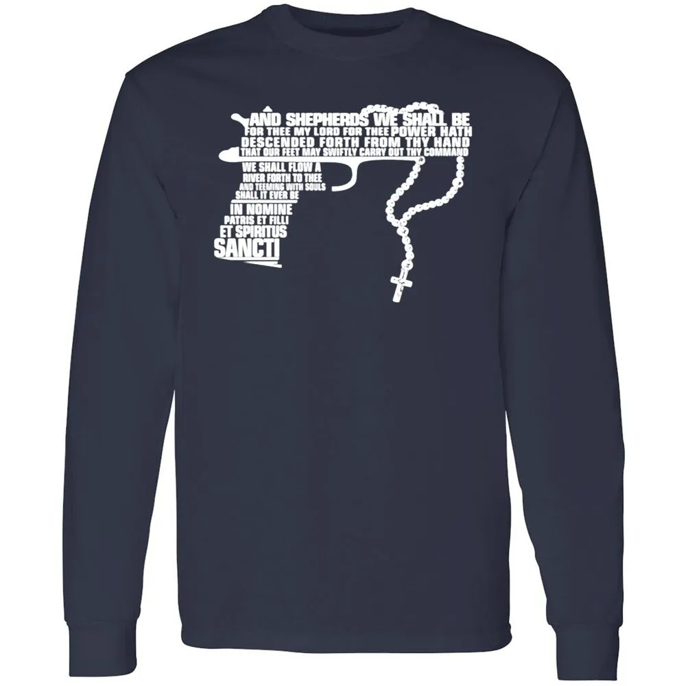 Long Sleeve T-Shirt - 4HYT3TVR - Navy - 2