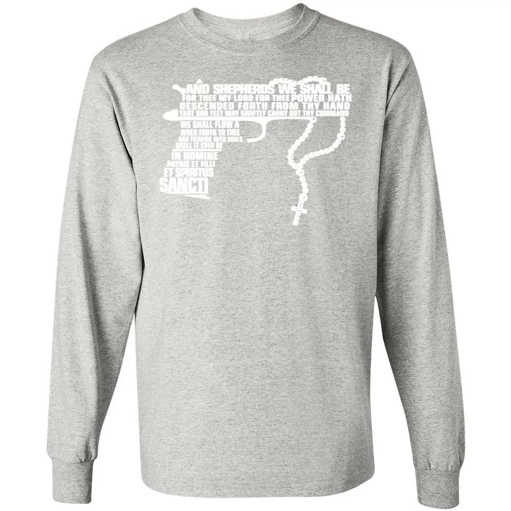 Long Sleeve T-Shirt - 4HYT3TVR - Ash - 7