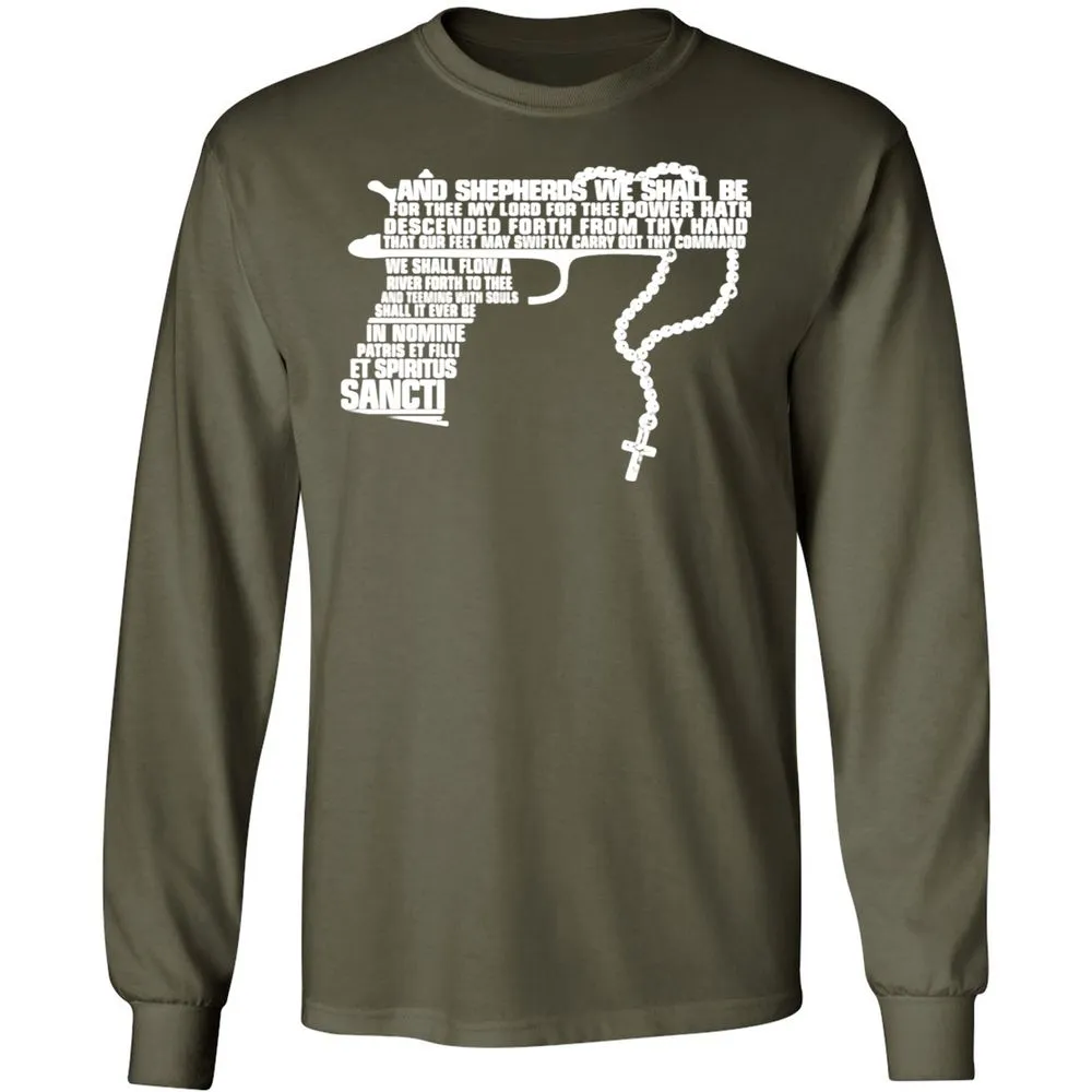 Long Sleeve T-Shirt - 4HYT3TVR - Military Green - 16