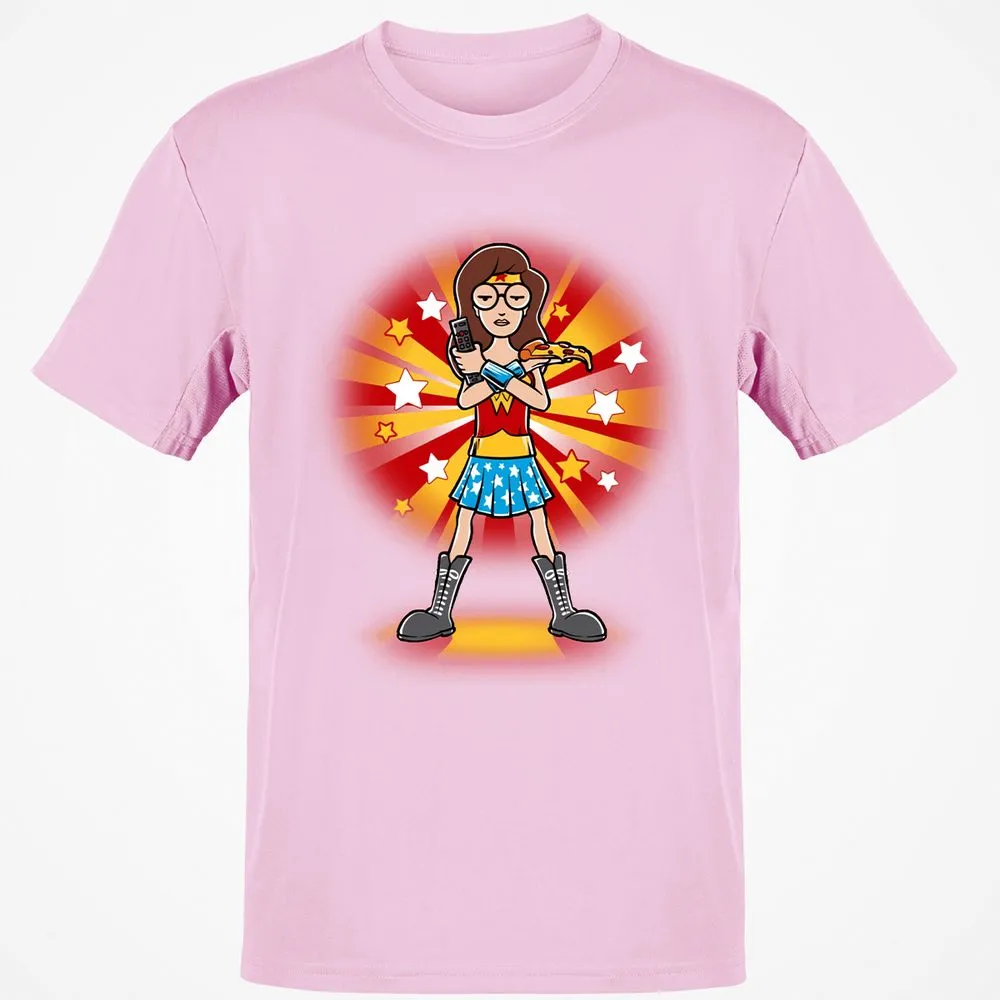 Classic Unisex T-Shirt - QT7U65LF - Light Pink - 5