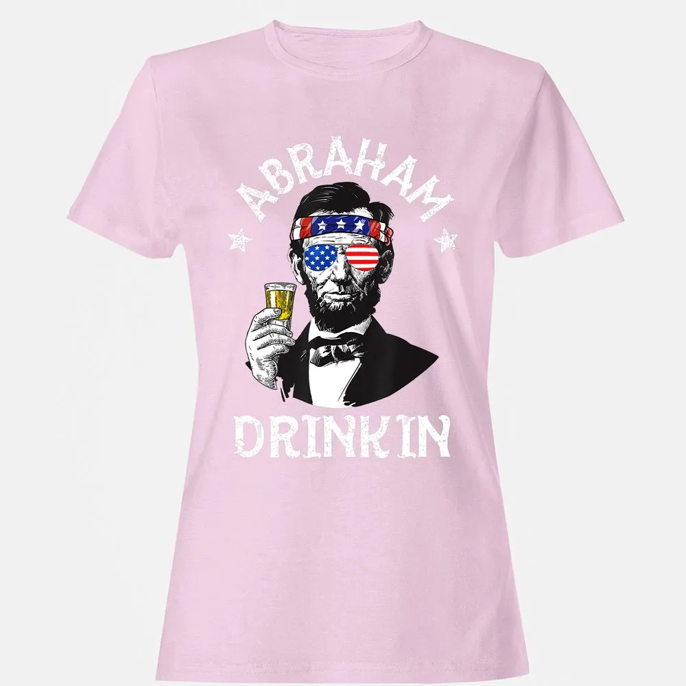 Women's T-Shirt - TMZ4W7QU - Light Pink - 9