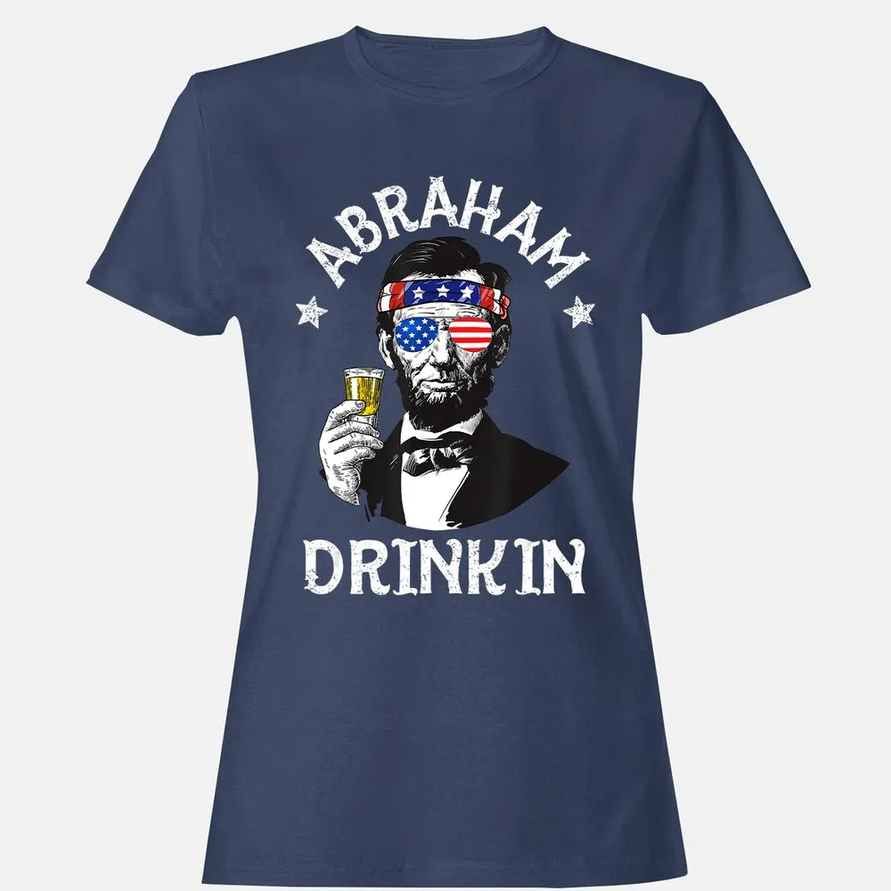 Women's T-Shirt - TMZ4W7QU - Navy - 10
