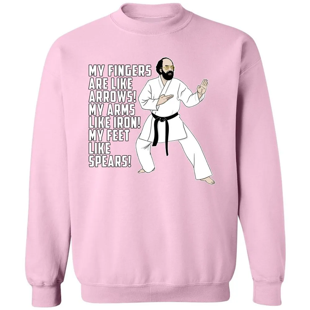 Classic Unisex Sweatshirt - C5XVP9KJ - Light Pink - 3
