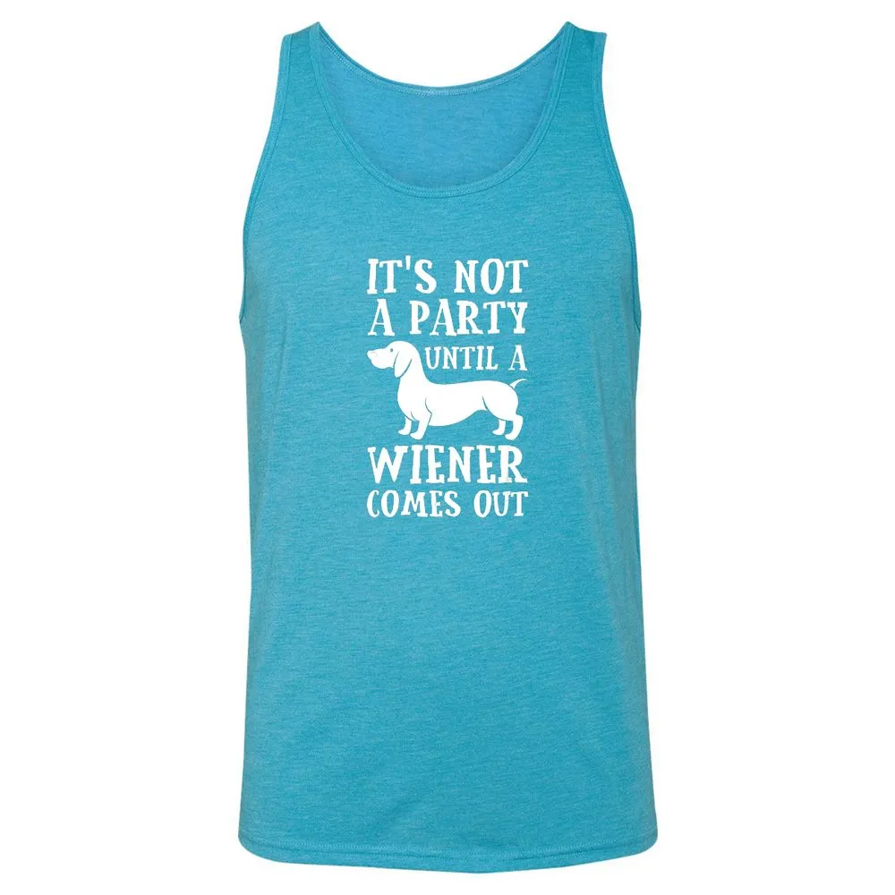 Unisex Jersey Tank - 5WTF5V7G - Aqua Triblend - 3