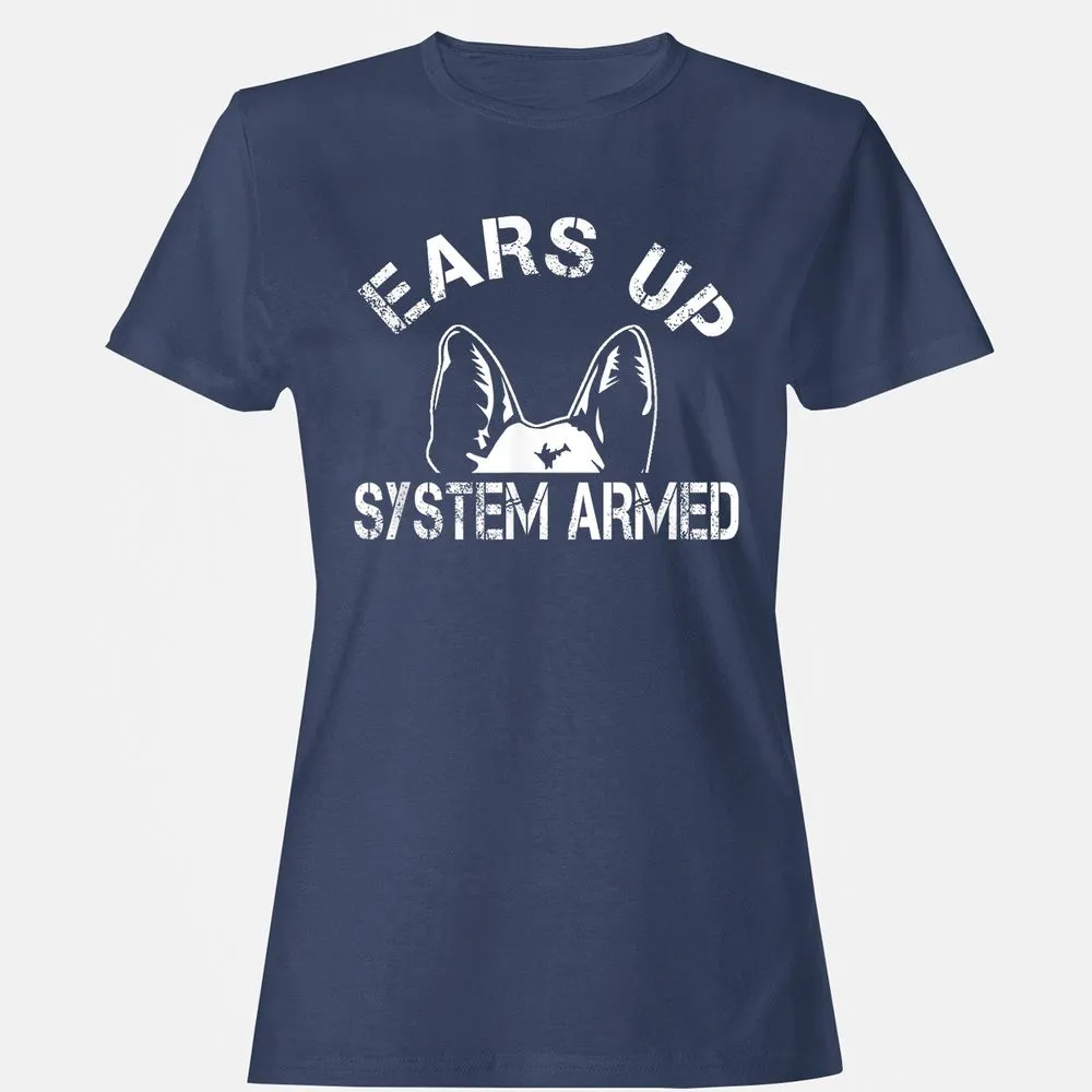 Women's T-Shirt - QJ4HUABL - Navy - 10