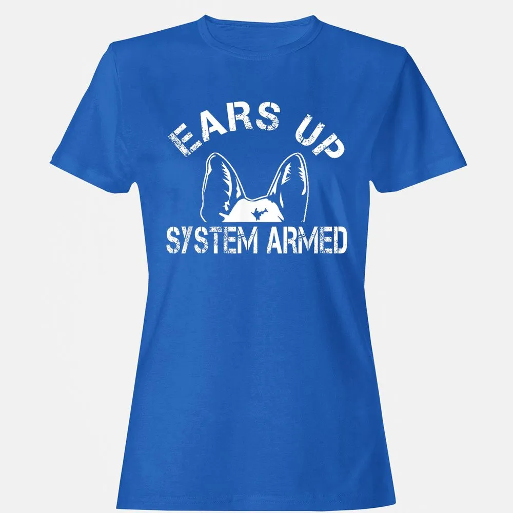 Women's T-Shirt - QJ4HUABL - Royal - 14