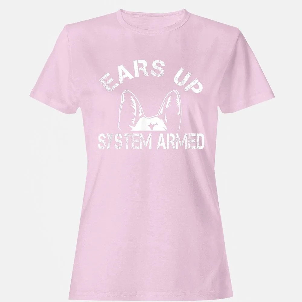 Women's T-Shirt - QJ4HUABL - Light Pink - 9