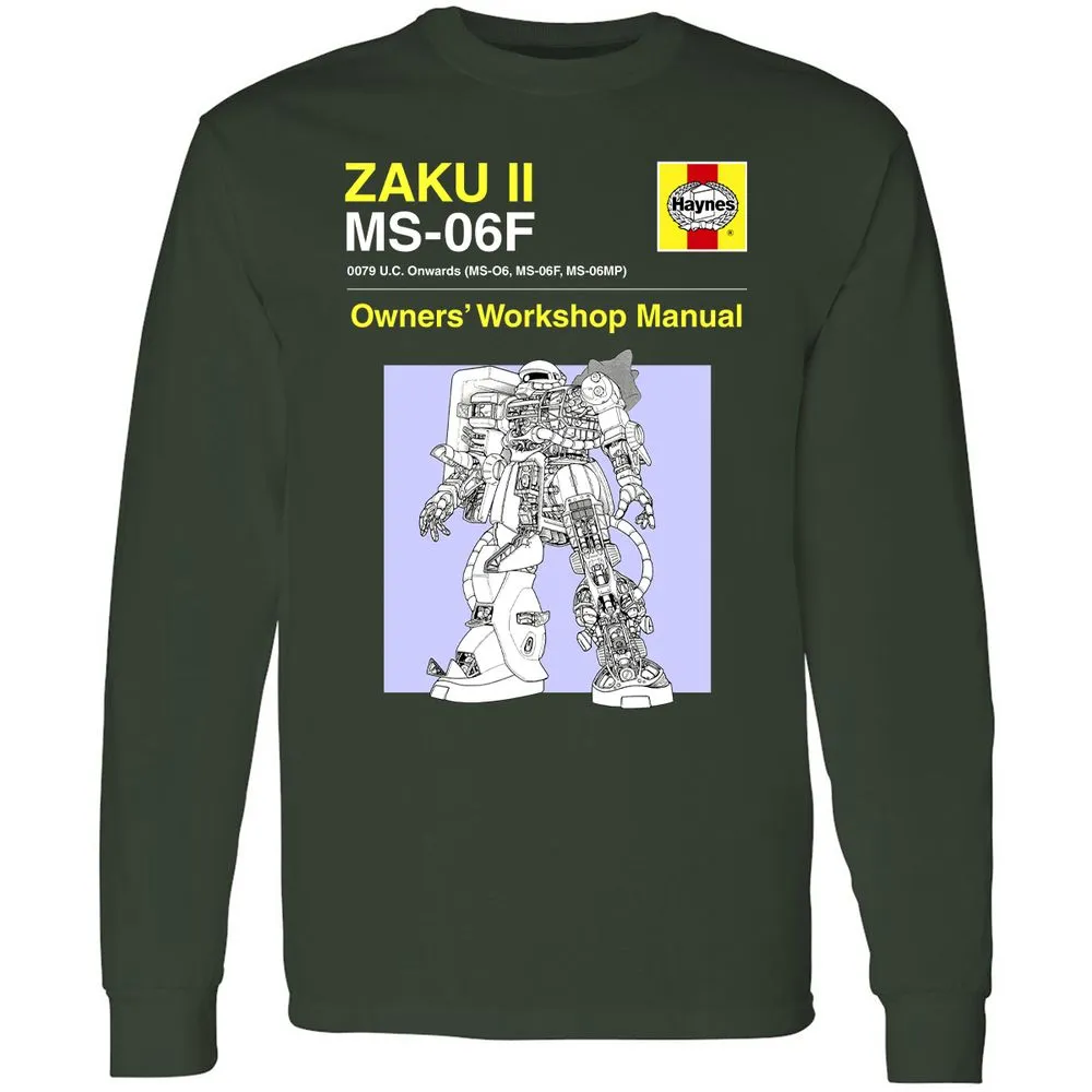 Long Sleeve T-Shirt - 5TK24E99 - Forest Green - 4