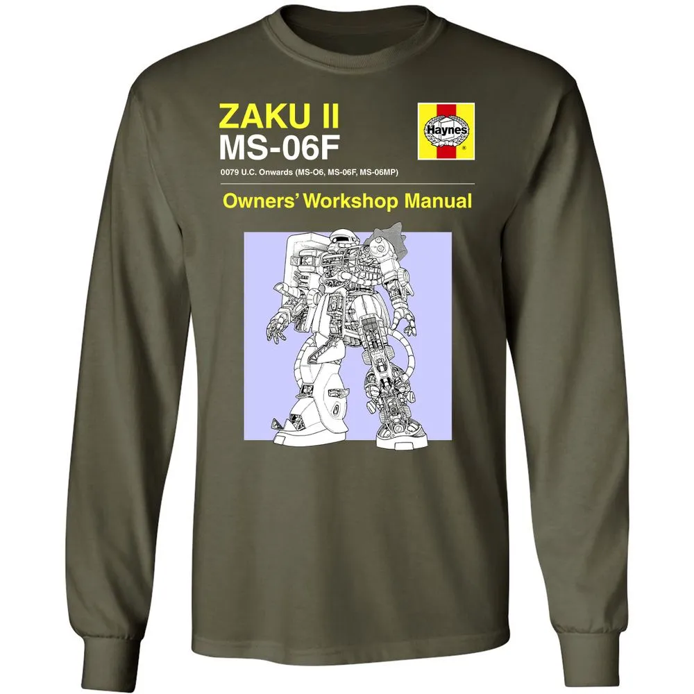 Long Sleeve T-Shirt - 5TK24E99 - Military Green - 16