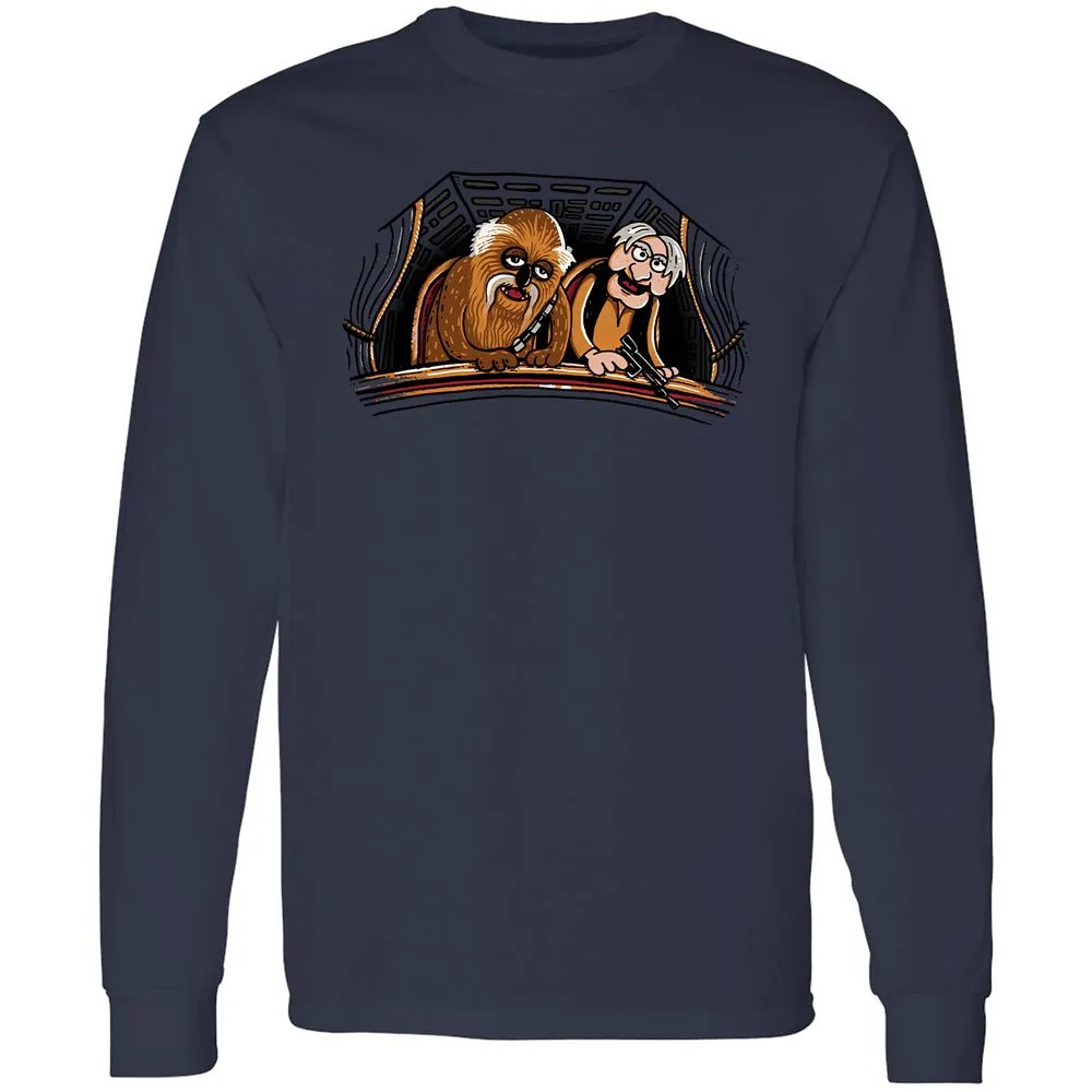Long Sleeve T-Shirt - D27ZUQ1G - Navy - 2