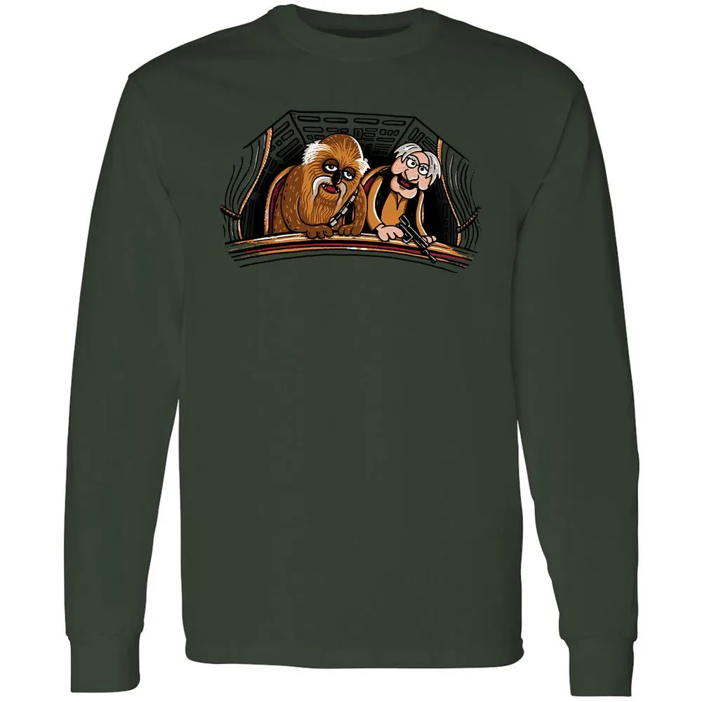 Long Sleeve T-Shirt - D27ZUQ1G - Forest Green - 4