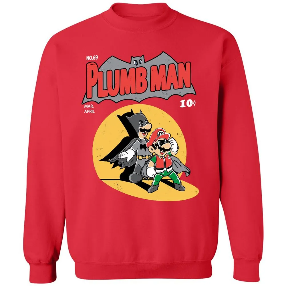 Classic Unisex Sweatshirt - QWLBACEQ - Red - 5