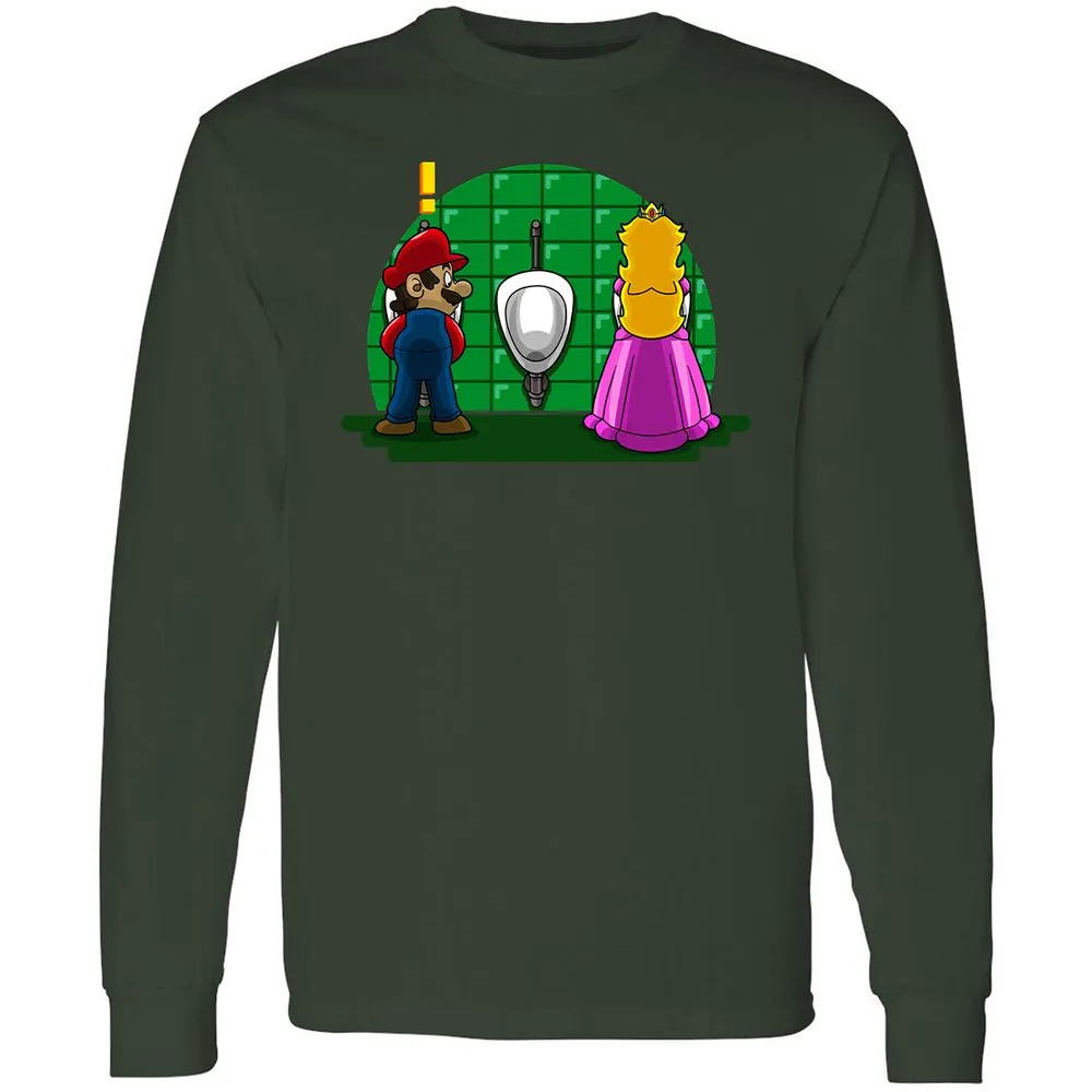 Long Sleeve T-Shirt - 5MEWC921 - Forest Green - 4