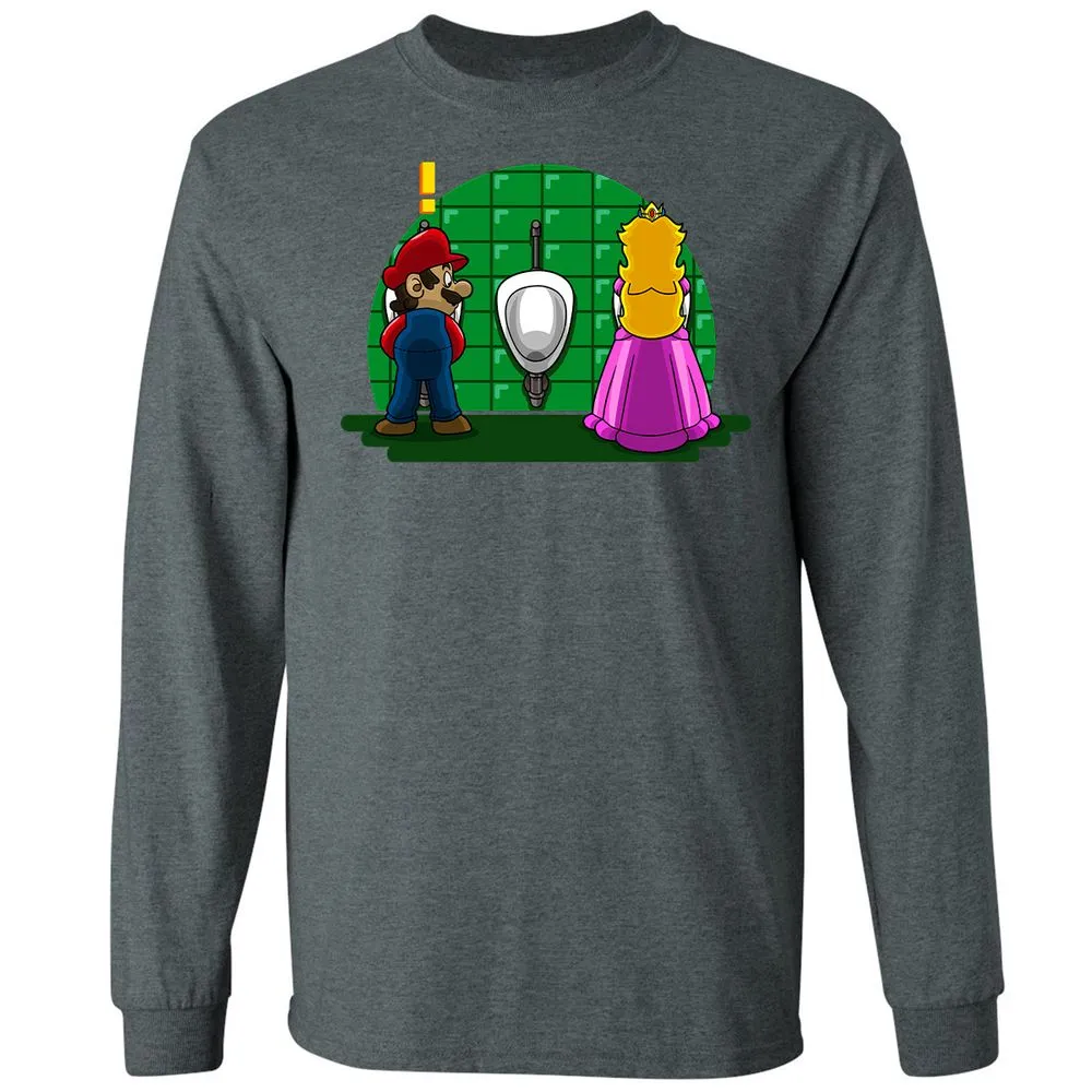 Long Sleeve T-Shirt - 5MEWC921 - Dark Heather - 15