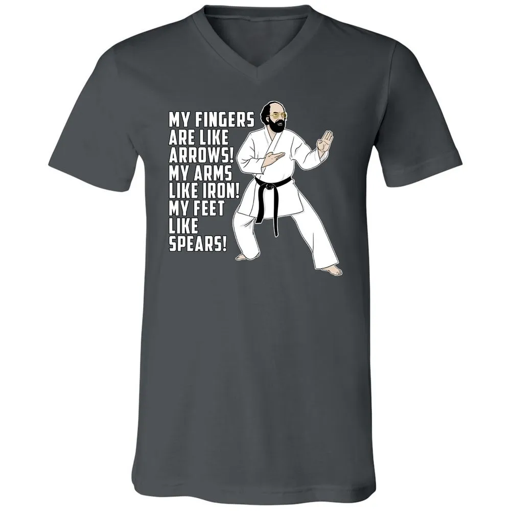 Unisex V-Neck T-Shirt - AH92NGHV - Asphalt - 12