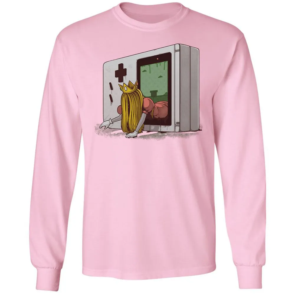 Long Sleeve T-Shirt - VD3BWJD1 - Light Pink - 3