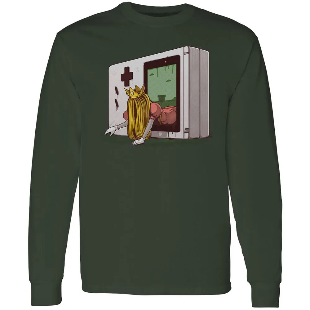 Long Sleeve T-Shirt - VD3BWJD1 - Forest Green - 4