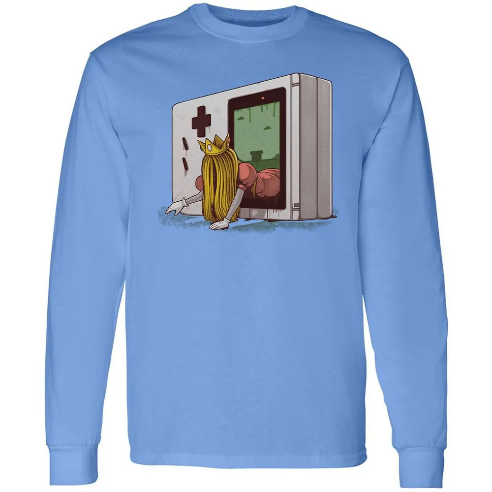 Long Sleeve T-Shirt - VD3BWJD1 - Carolina Blue - 12