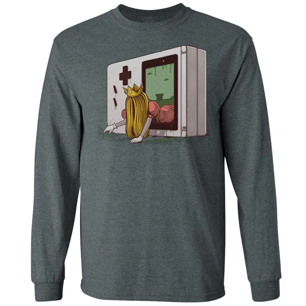 Long Sleeve T-Shirt - VD3BWJD1 - Dark Heather - 15