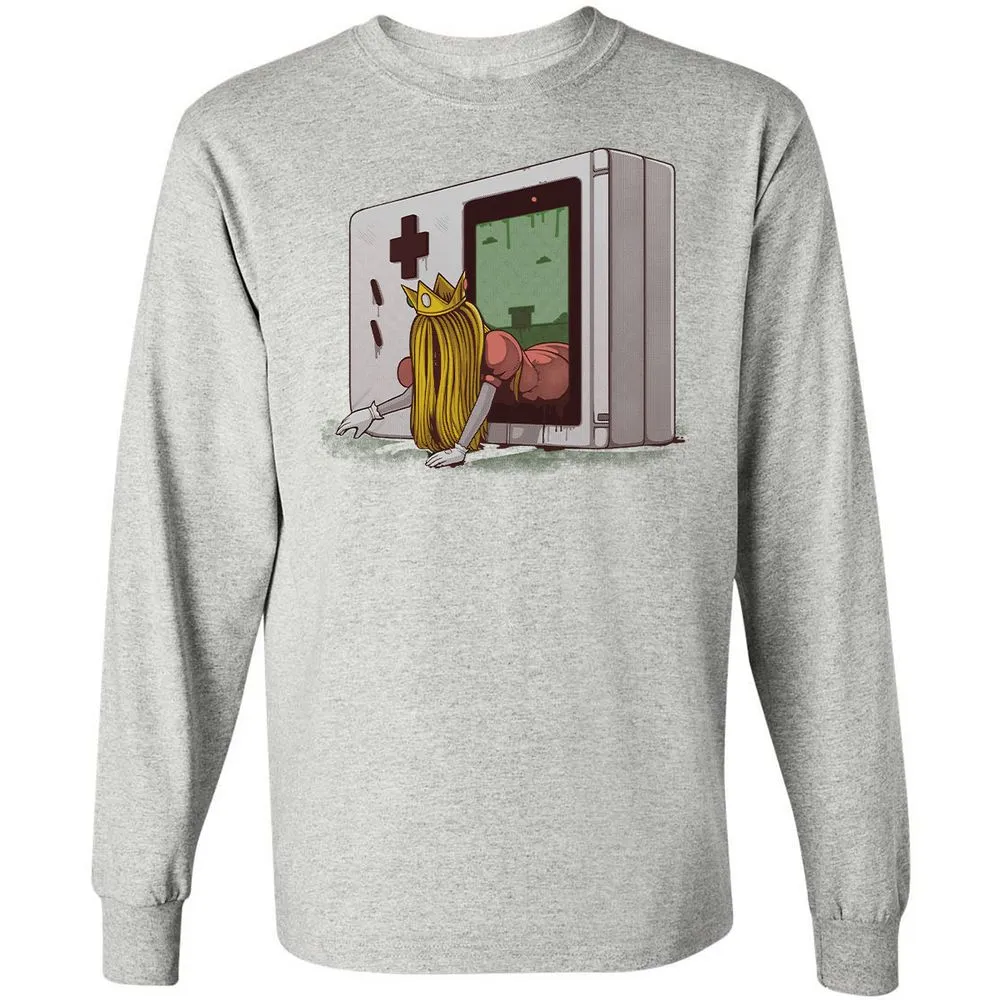 Long Sleeve T-Shirt - VD3BWJD1 - Ash - 7