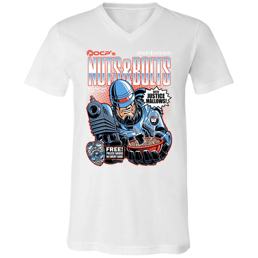 Unisex V-Neck T-Shirt - X2W4QW89 - White - 5