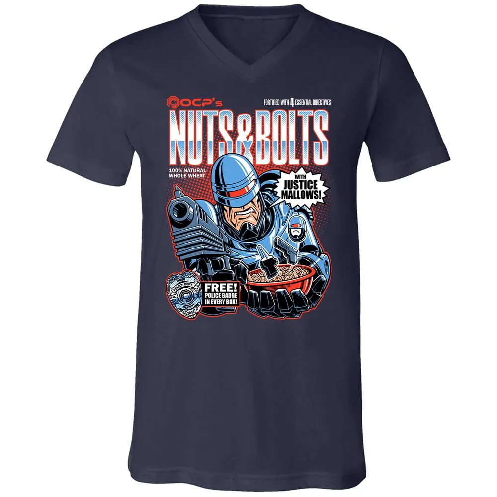 Unisex V-Neck T-Shirt - X2W4QW89 - Navy - 2